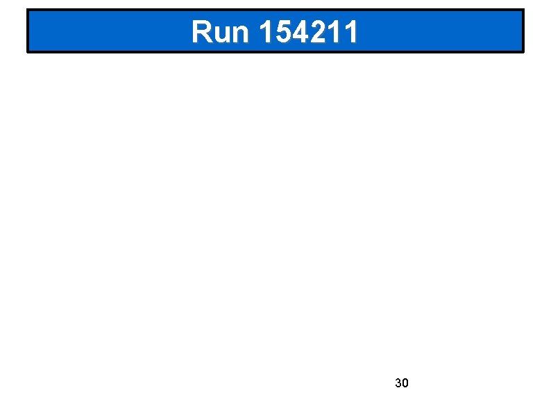 Run 154211 30 