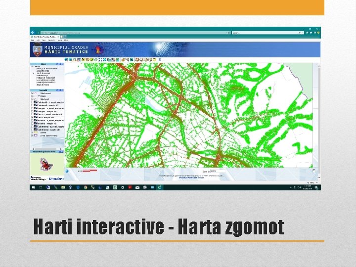 Harti interactive - Harta zgomot Harti interactive - Harta zgomot
