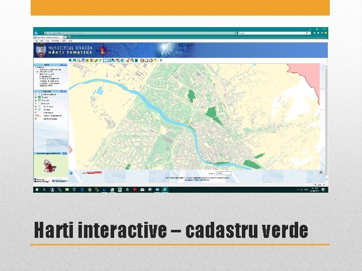 Harti interactive – cadastru verde Harti interactive – cadastru verde
