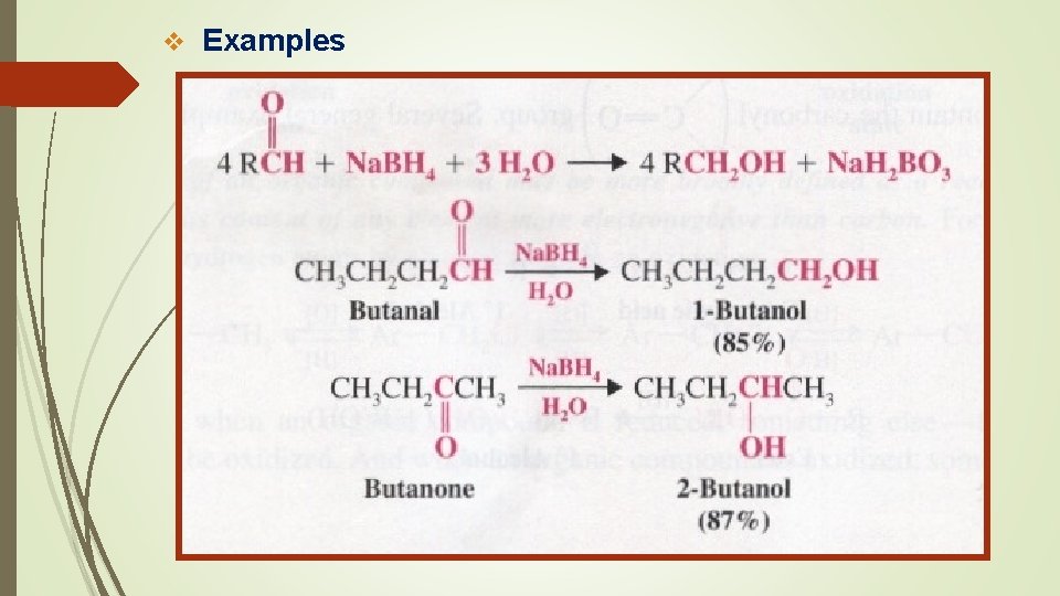 v Examples 