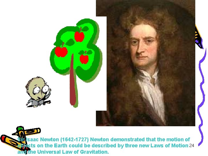 Sir Isaac Newton (1642 -1727) Newton demonstrated that the motion of objects on the