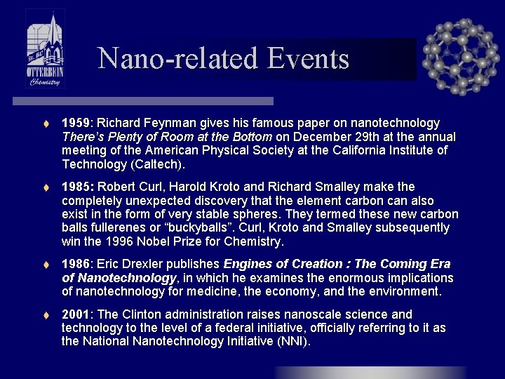 Defining Nanotechnology T Nano T Refers To Objects