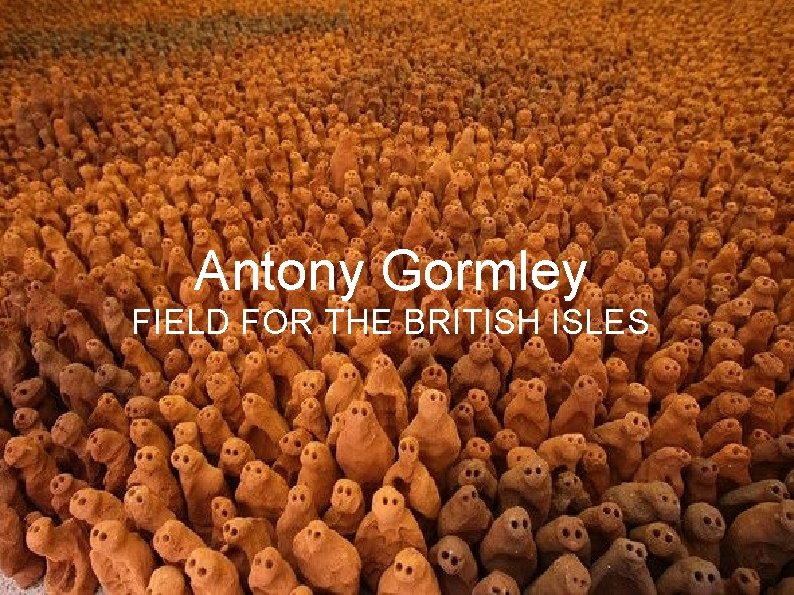 Antony Gormley FIELD FOR THE BRITISH ISLES 