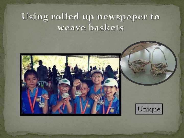 Using rolled up newspaper to weave baskets Unique Using rolled up newspaper to weave baskets Unique