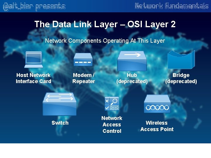 The Data Link Layer – OSI Layer 2 Network Components Operating At This Layer