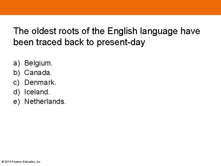 Chapter 5 Clickers The Cultural Landscape Eleventh Edition