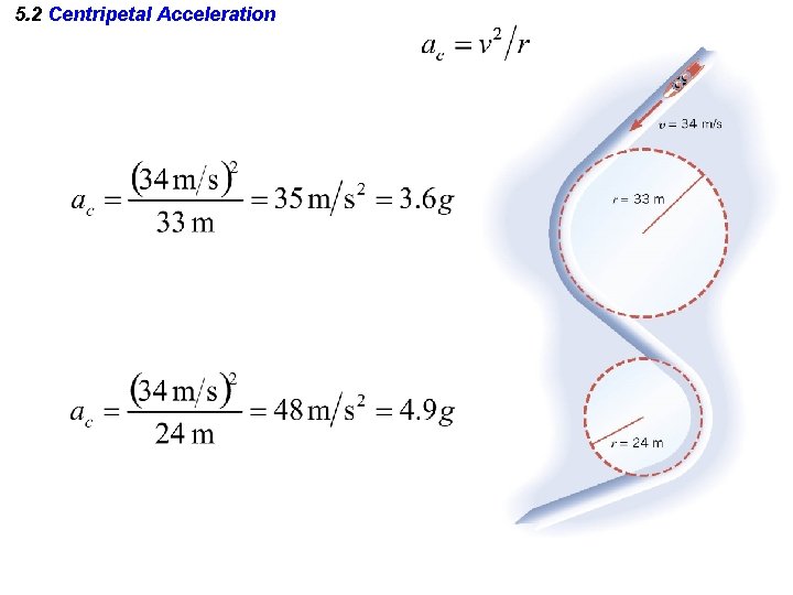 5. 2 Centripetal Acceleration 