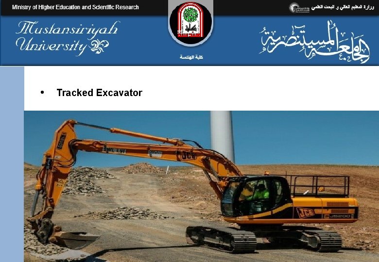  • Tracked Excavator 