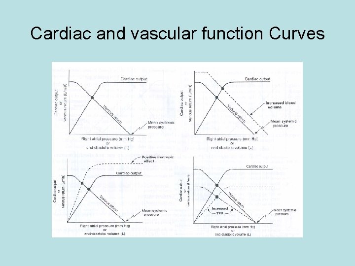 Cardiac and vascular function Curves 