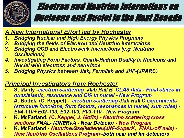 Electron and Neutrino Interactions on Nucleons and Nuclei