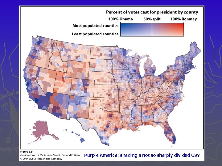 Purple America: shading a not so sharply divided US? 