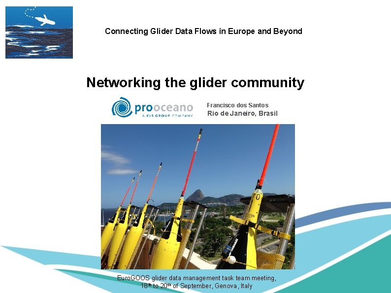 Connecting Glider Data Flows in Europe and Beyond Networking the glider community Francisco dos