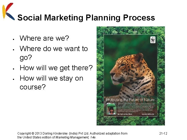 Social Marketing Planning Process § § Where are we? Where do we want to