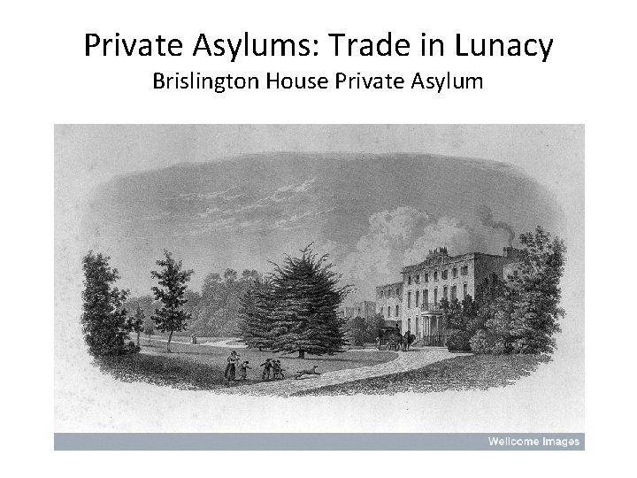 Private Asylums: Trade in Lunacy Brislington House Private Asylum Private Asylums: Trade in Lunacy Brislington House Private Asylum