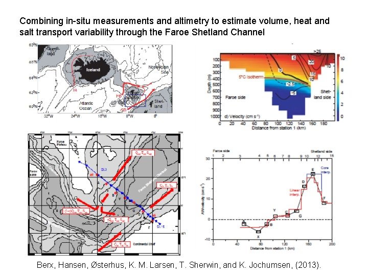 Combining in-situ measurements and altimetry to estimate volume, heat and salt transport variability through Combining in-situ measurements and altimetry to estimate volume, heat and salt transport variability through