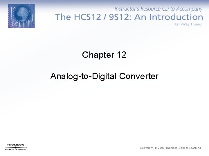 Chapter 12 Analog-to-Digital Converter 