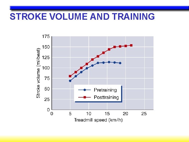 STROKE VOLUME AND TRAINING 