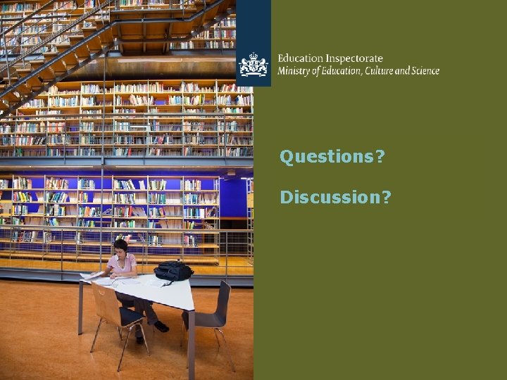 Questions? Discussion? Questions? Discussion?