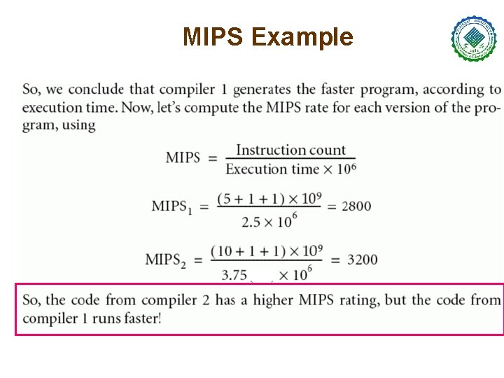 MIPS Example 