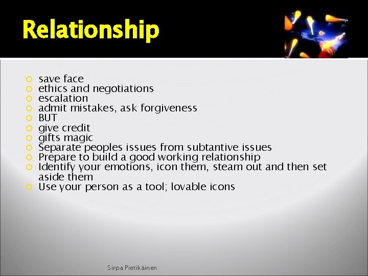 Relationship save face ethics and negotiations escalation admit mistakes, ask forgiveness BUT give credit