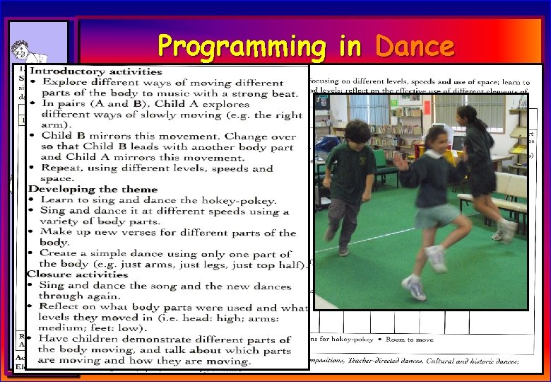 Programming in Dance MMADD page 298; 101293: Dance Lecture Programming in Dance MMADD page 298; 101293: Dance Lecture