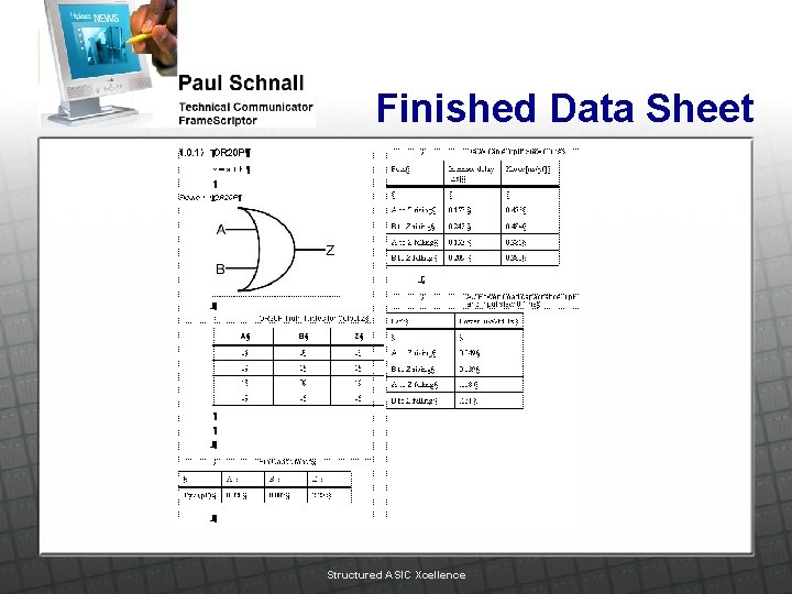 Finished Data Sheet Structured ASIC Xcellence 