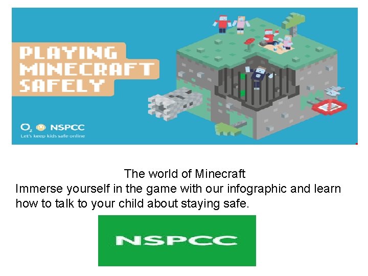 The world of Minecraft Immerse yourself in the game with our infographic and learn