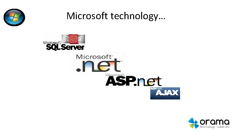 Microsoft technology… 