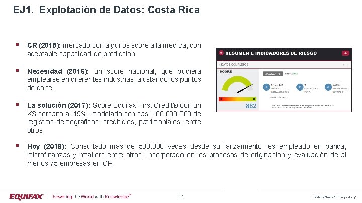 EJ 1. Explotación de Datos: Costa Rica § CR (2015): mercado con algunos score