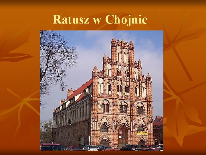 Ratusz w Chojnie 