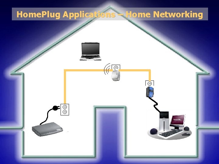 Home. Plug Applications – Home Networking © 2005 Intellon Corporation. All rights reserved Page