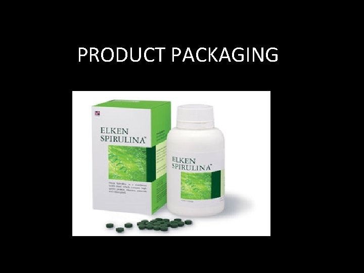 PRODUCT PACKAGING 