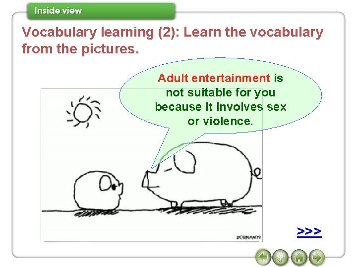 Vocabulary learning (2): Learn the vocabulary from the pictures. Adult entertainment is not suitable