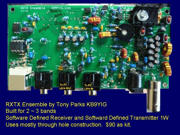 RXTX Ensemble by Tony Parks KB 9 YIG Built for 2 ~ 3 bands