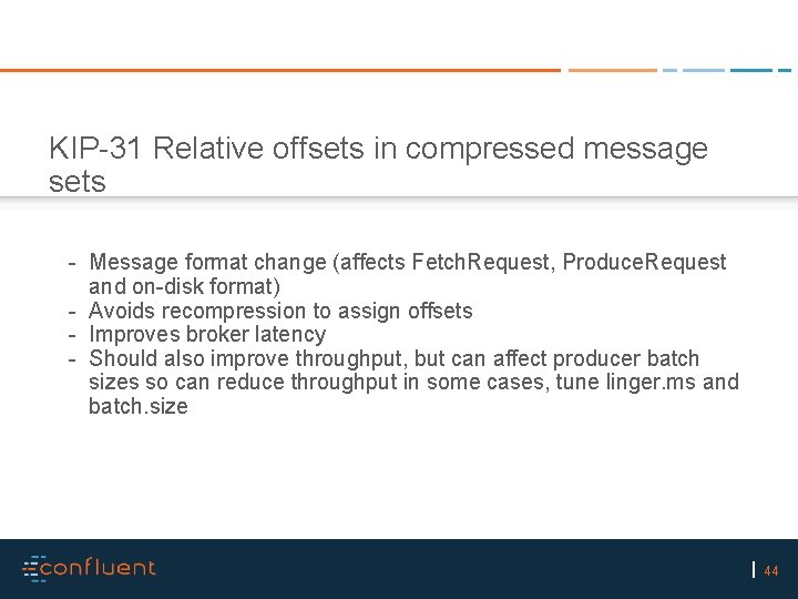 KIP-31 Relative offsets in compressed message sets - Message format change (affects Fetch. Request,