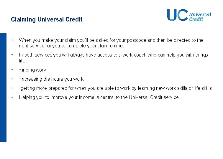 Universal Credit Universal Credit Statistics Up To 12
