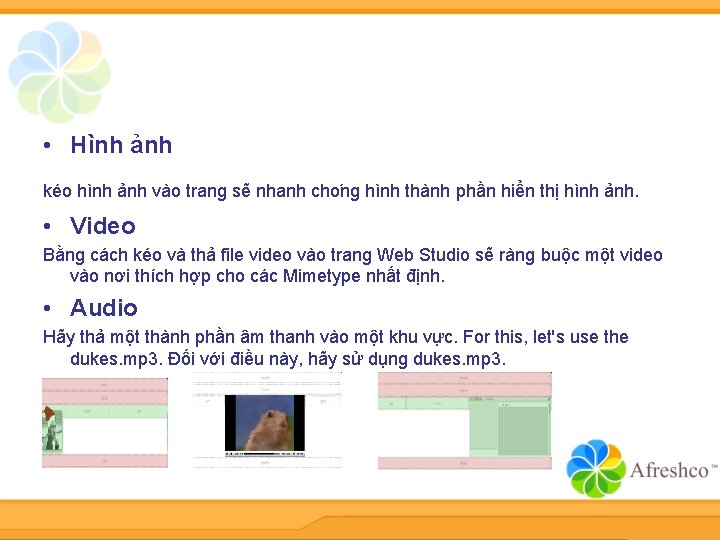  • Hình ảnh kéo hình ảnh vào trang sẽ nhanh cho ng hình