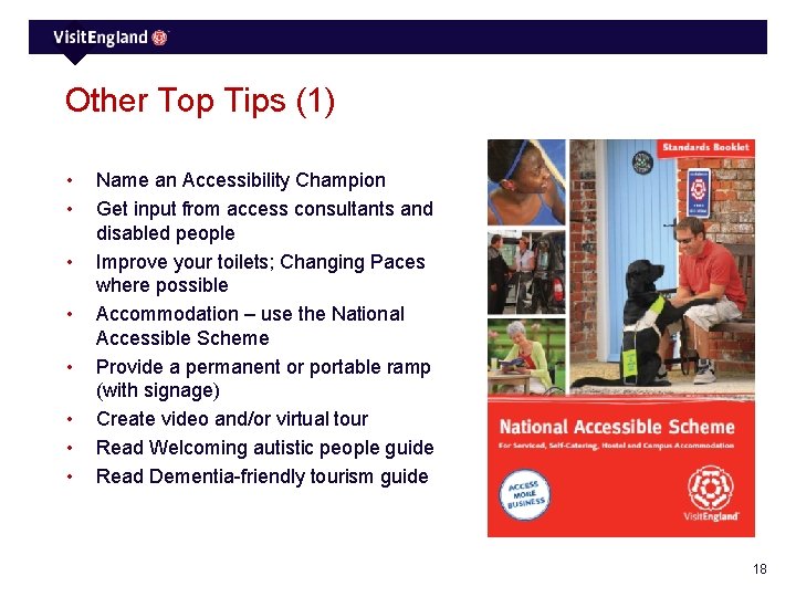 Other Top Tips (1) • • Name an Accessibility Champion Get input from access