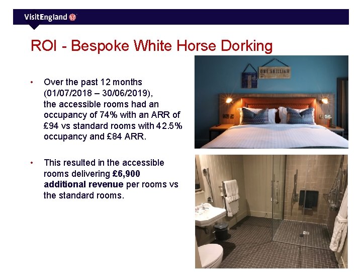 ROI - Bespoke White Horse Dorking • Over the past 12 months (01/07/2018 –