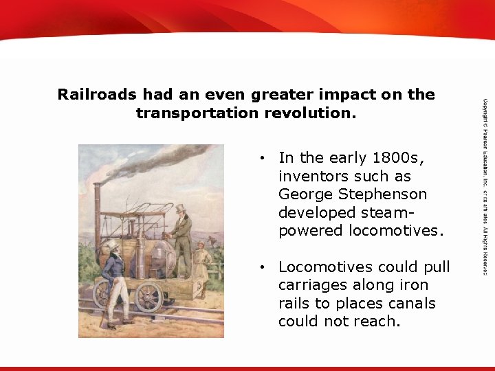 TEKS 8 C: Calculate percent composition and empirical and molecular formulas. Railroads had an