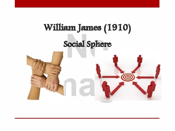 William James (1910) Social Sphere 