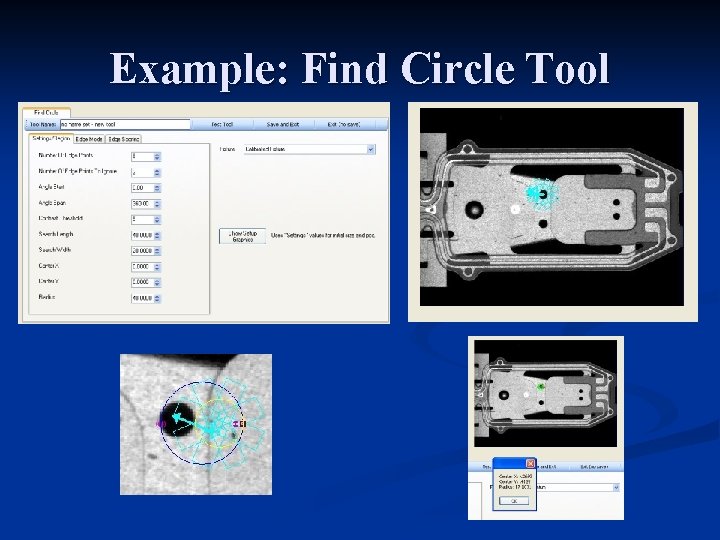 Example: Find Circle Tool 