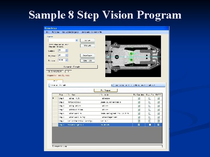 Sample 8 Step Vision Program 