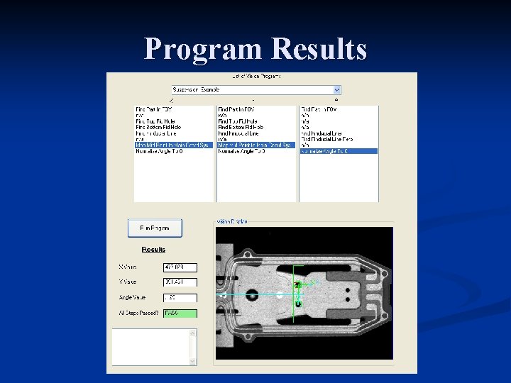 Program Results 