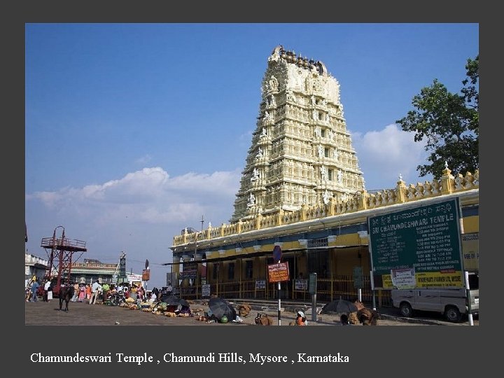 Chamundeswari Temple , Chamundi Hills, Mysore , Karnataka 