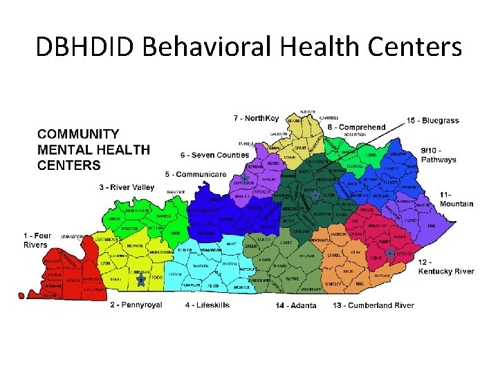 DBHDID Behavioral Health Centers 