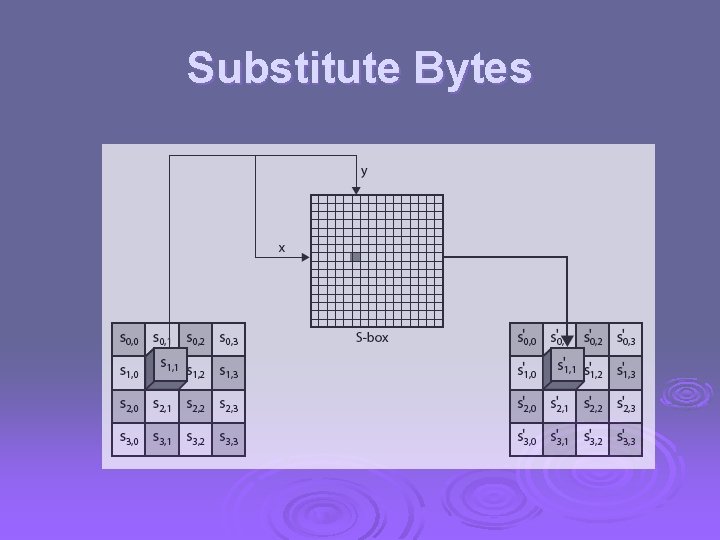 Substitute Bytes 