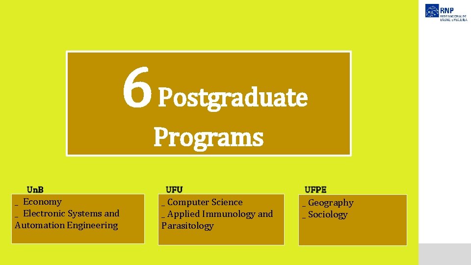 6 Postgraduate Programs _ Economy _ Electronic Systems and Automation Engineering _ Computer Science