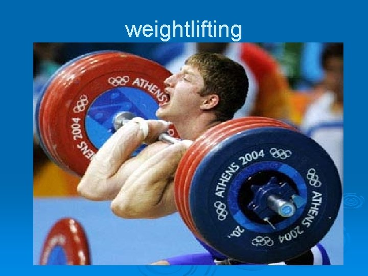 weightlifting 