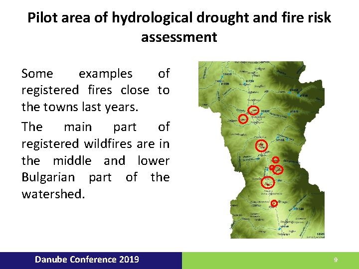 Hydrological drought and fire relationship National Institute of